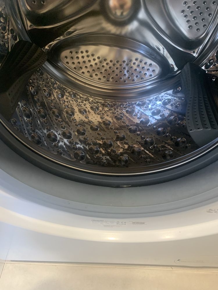 Pralka HISENSE 9kg, INWERTER, PARA, 1400 obr, kl A, sprawna, 1.5roczna