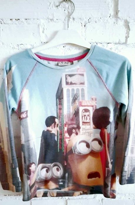 NEXT bluzka Minionki 9 lat