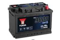 Akumulator YUASA YBX9096 AGM 70Ah 760A dostawa START-STOP adaptacja