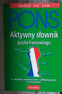 Aktywny słownik języka francuskiego Pons