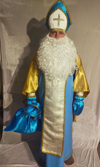 Костюм святого Миколая на дорослого