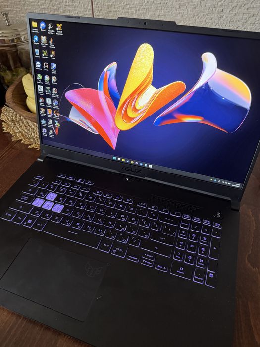 Asus Tuf Gaming F17 17’3” 144 Гц / 12400h / rtx 3050 / 16 gb ddr
