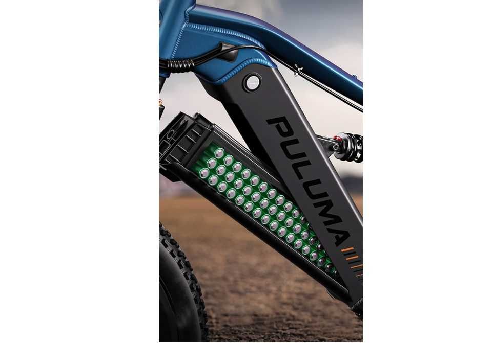 Rower elektryczny Puluma 27,5' rama aluminium koło 27,5 " błękitny 100