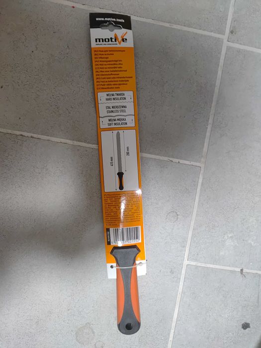 Nowe noże do cięcia wełny i styropianu