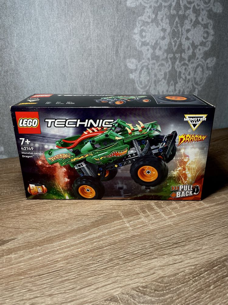 Lego Technic Monster Jam Dragon 42149