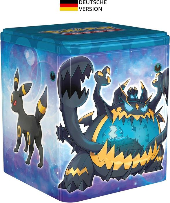 puszka do gry Pokemon ciemność stos  blaszany Nachtara