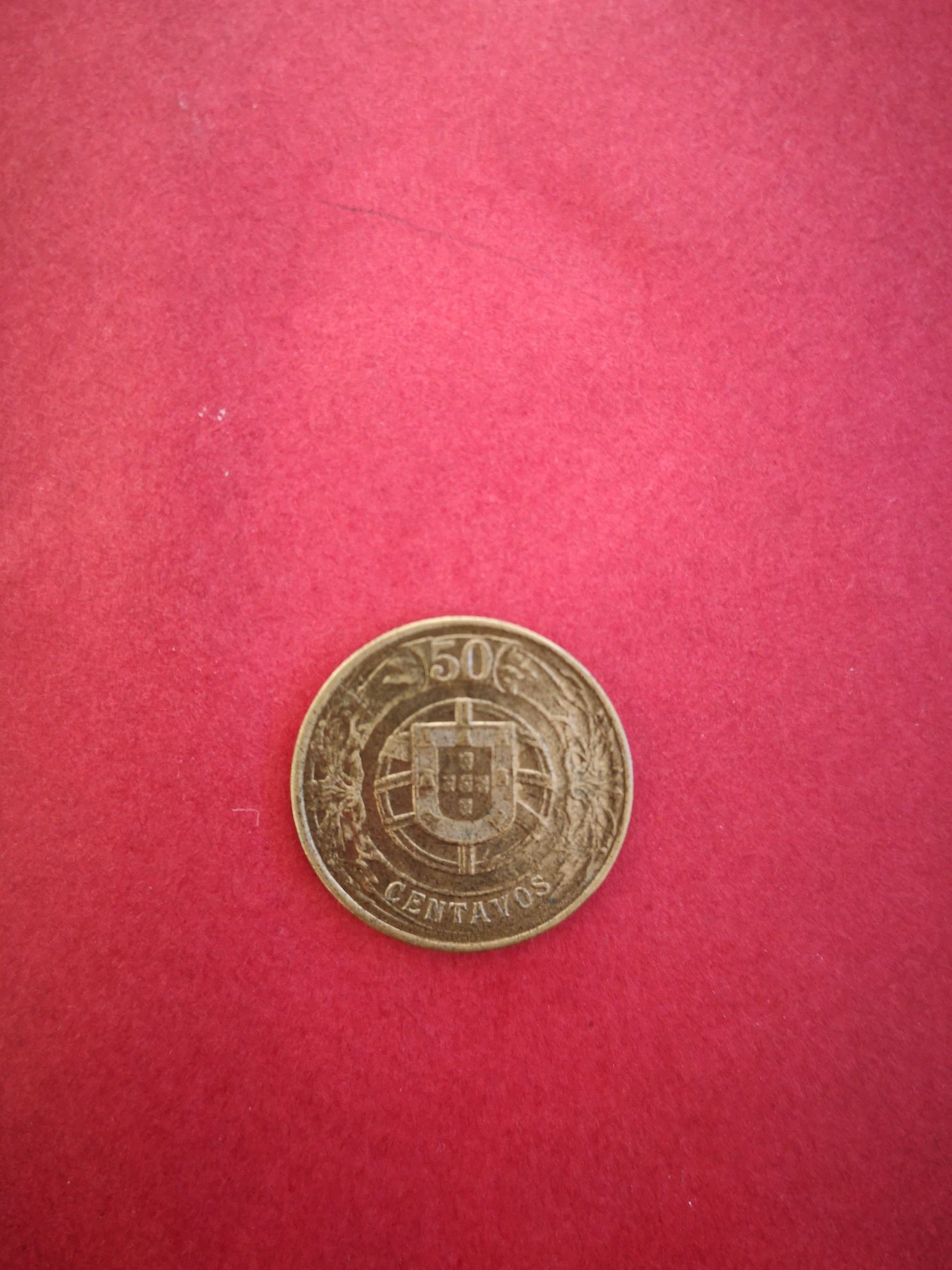 Moeda 50 centavos 1924