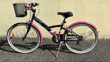 Bicicleta menina Btwin 500 9-12 anos