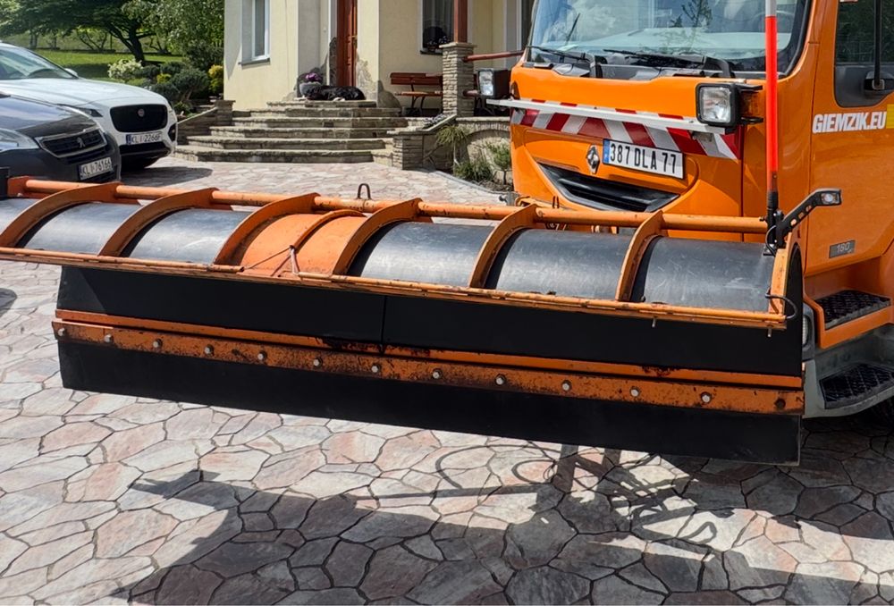 Pług do śniegu 3m mecagil z tworzywa 400kg akcja zima nido schmidt