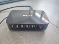 Hub USB 2.0 D-Link DUB-H7/E 5+2