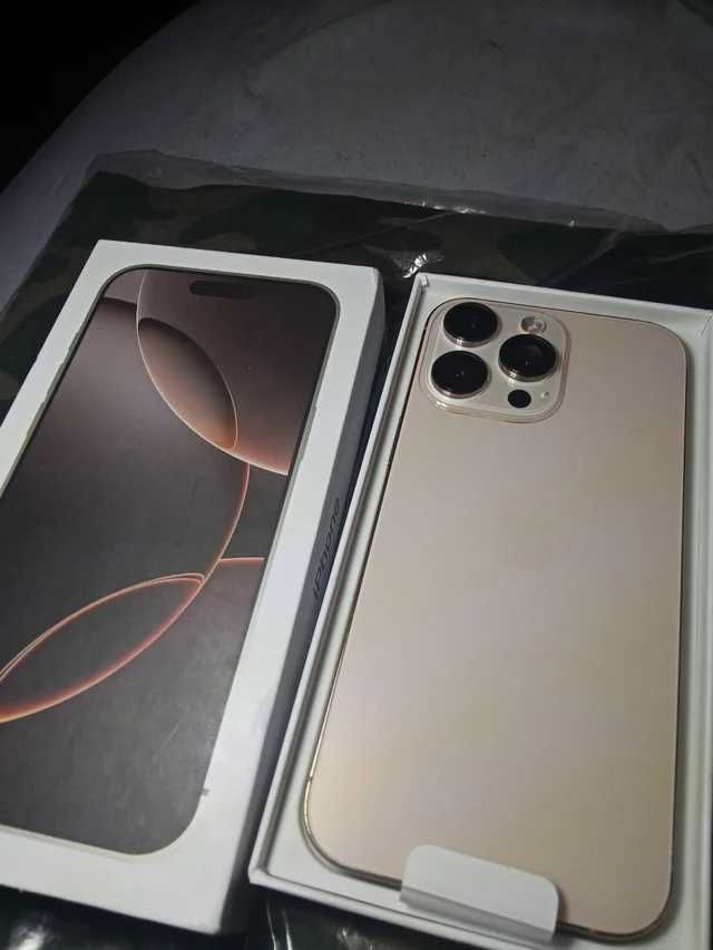 iPhone 16 Pro Max 1TB Dourado – Como Novo