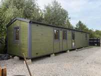 Domek drewniany całoroczny 13x3.2m