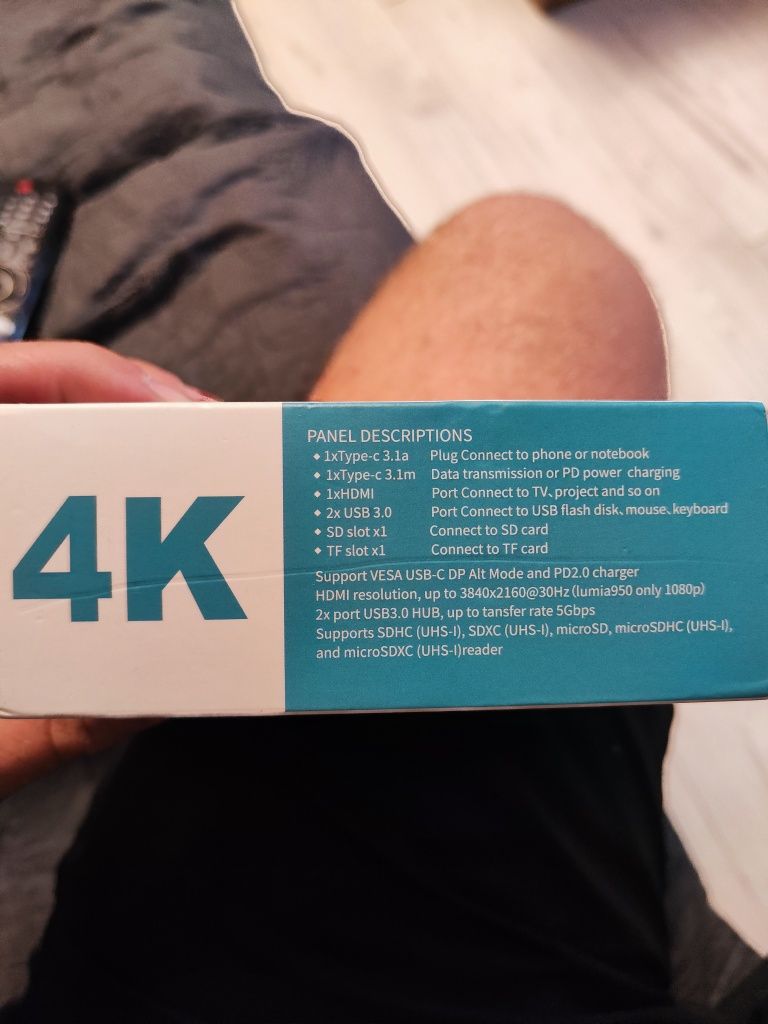 USB c dock uniwersalny 4k