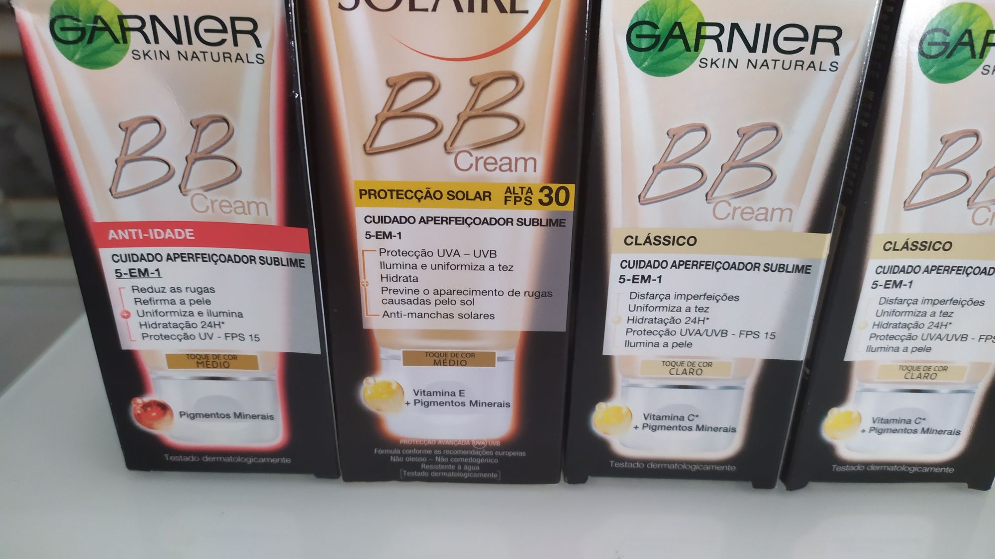 Conjunto novo Garnier 4 peças