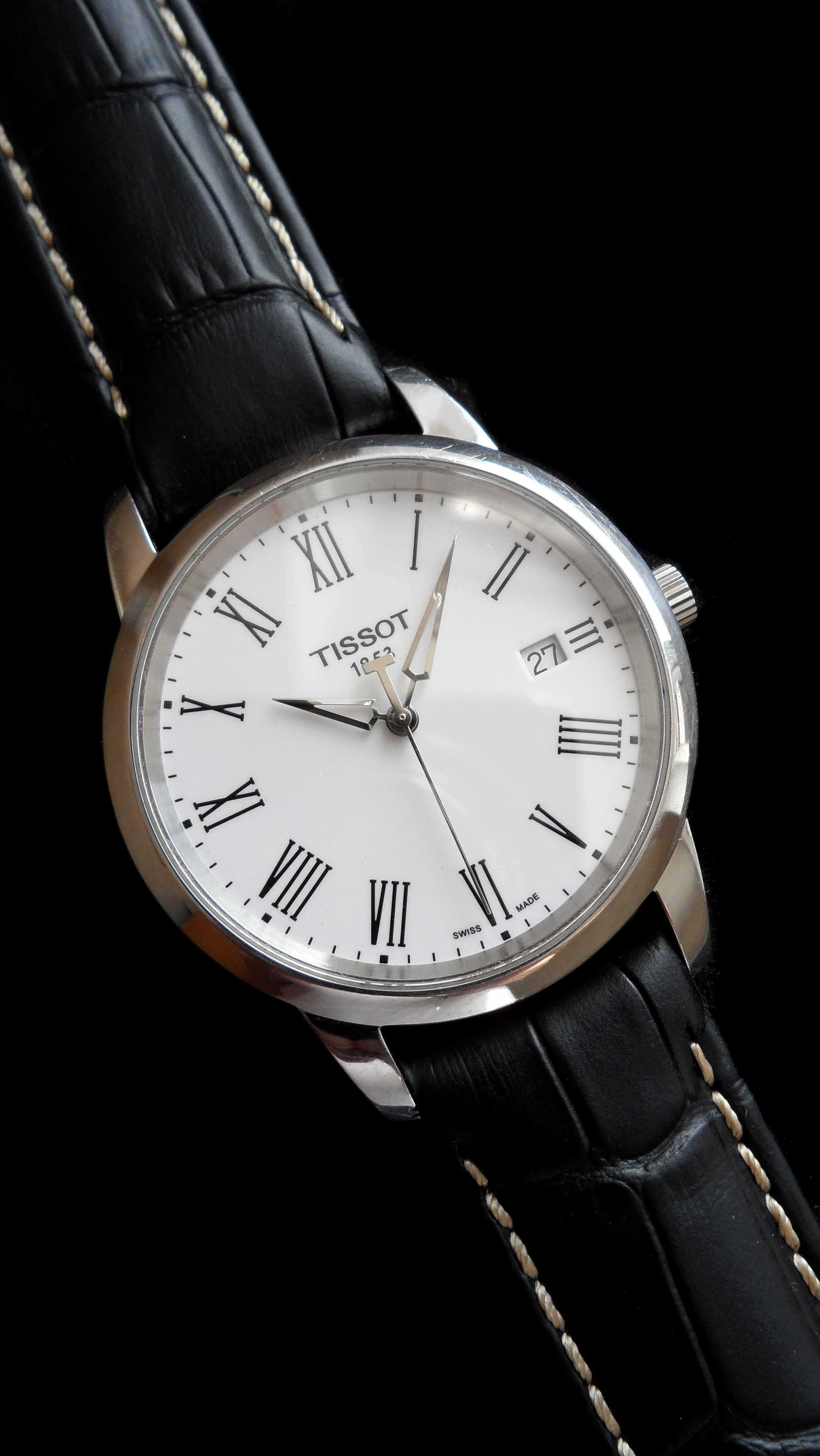 часы «TISSOT» SWISS MADE, БЕССМЕРТНАЯ КЛАССИКА, наручные, мужские...