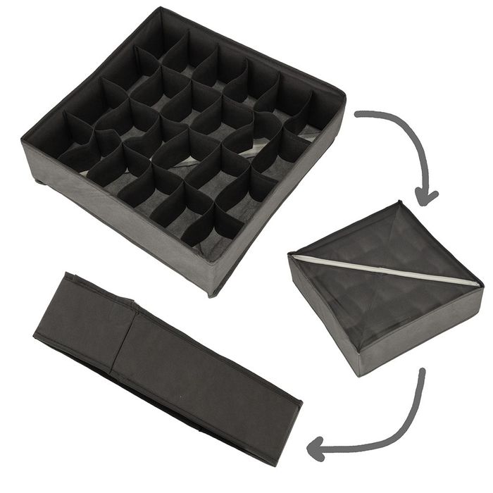 Organizer do szuflady na bieliznę skarpetki 4szt