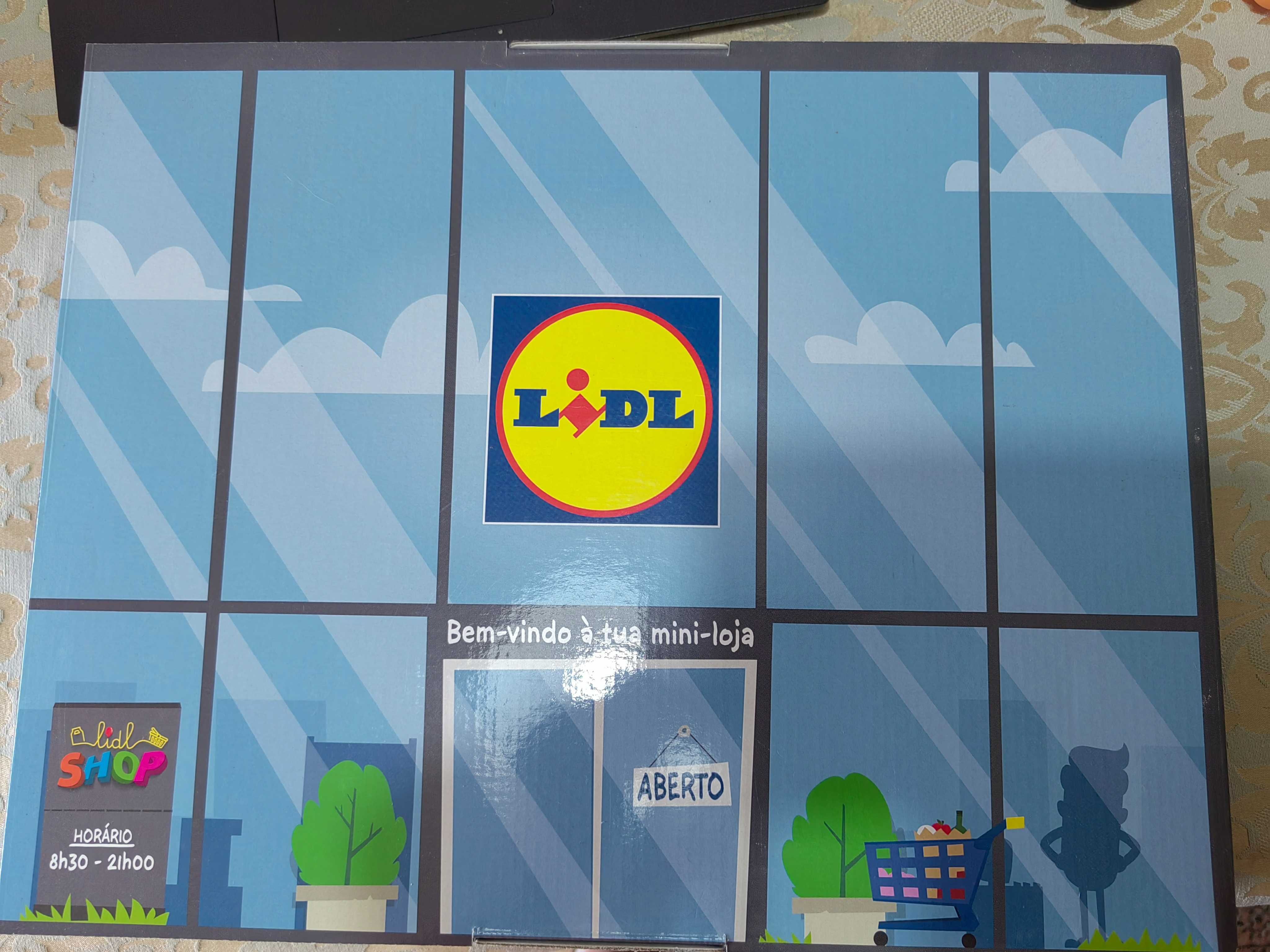miniaturas  e mini loja do LIDL