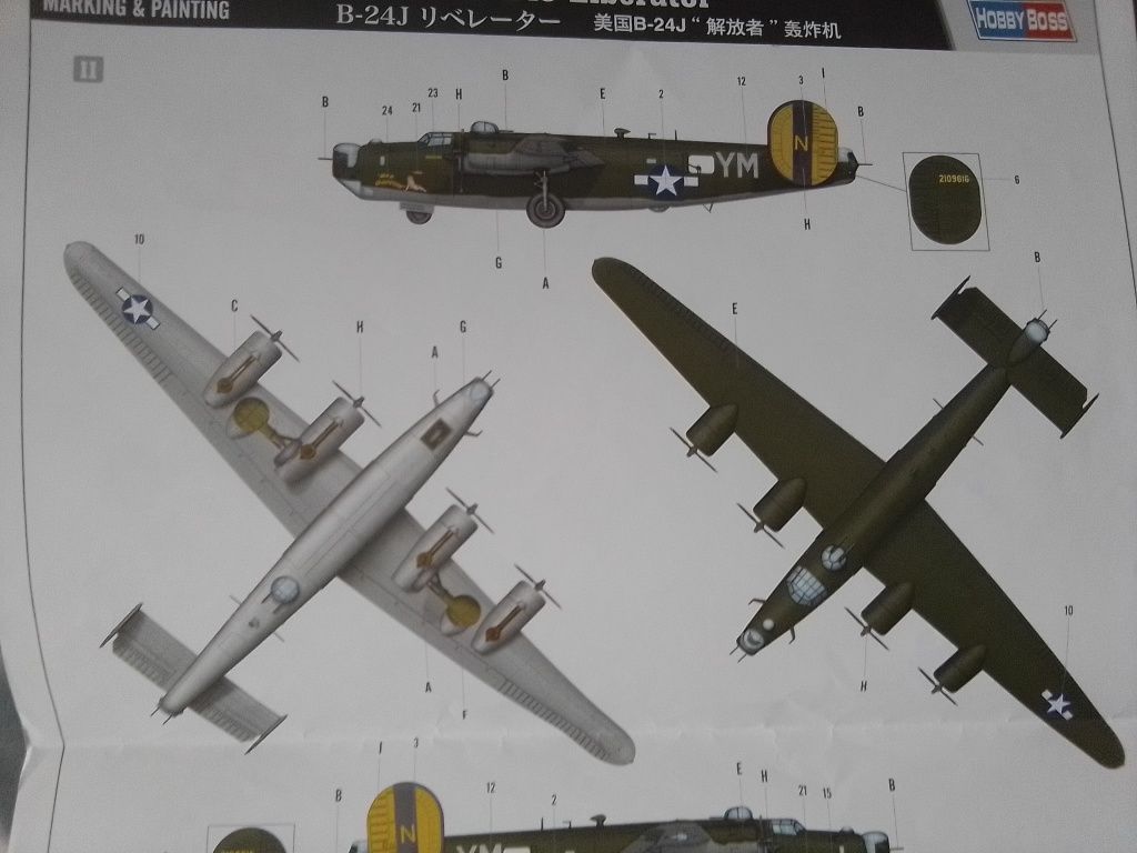 Liberator b-24 1:32 Hobby Boss