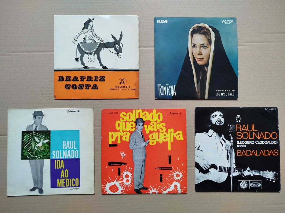 Discos Vinil Musica Portuguesa - Vinis Antigos Singles e EP's