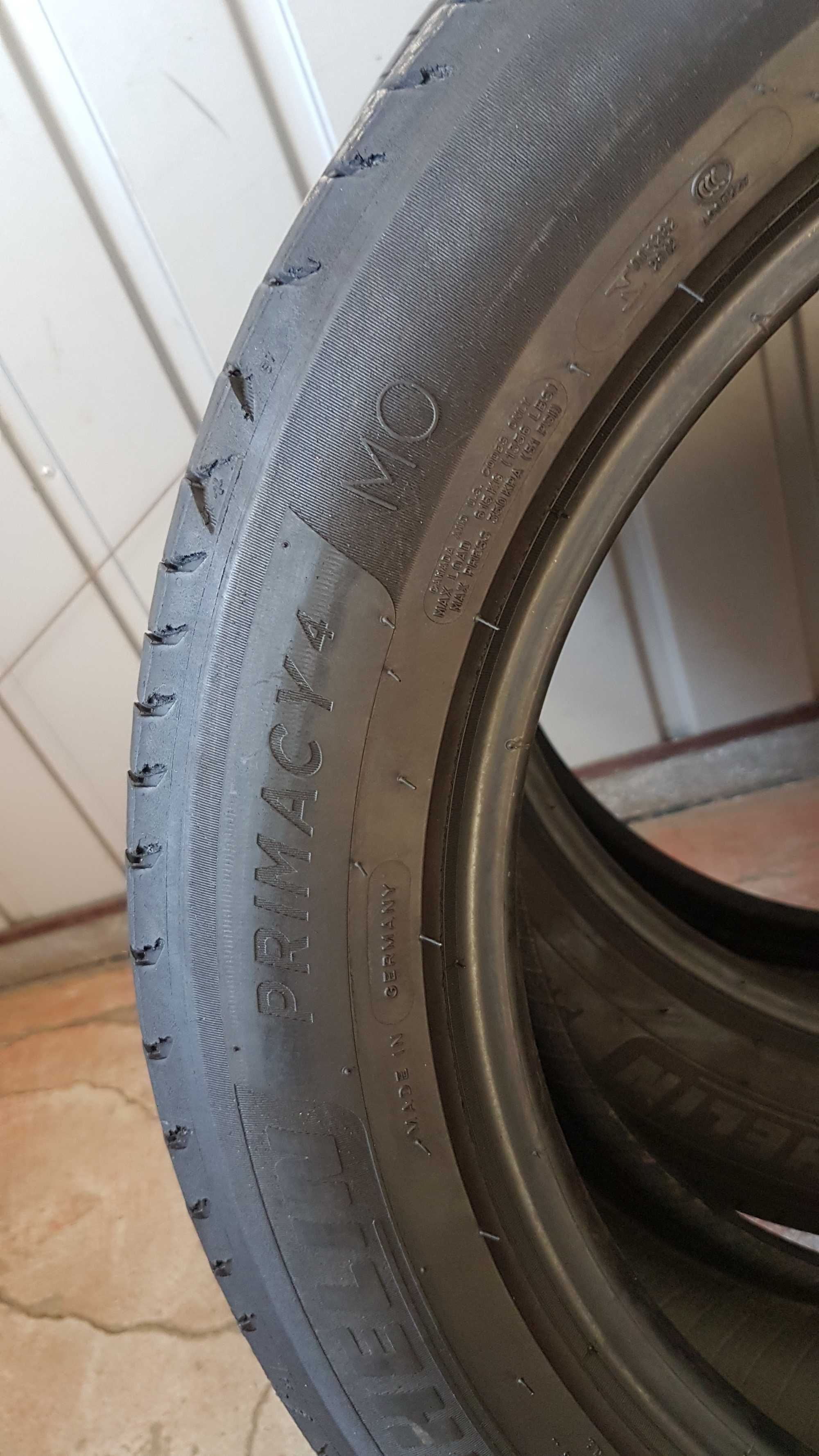 Opony Letnie 205/55 R17 91W  Michelin 6,2mm 2szt. 2021r.Wysyłka gratis