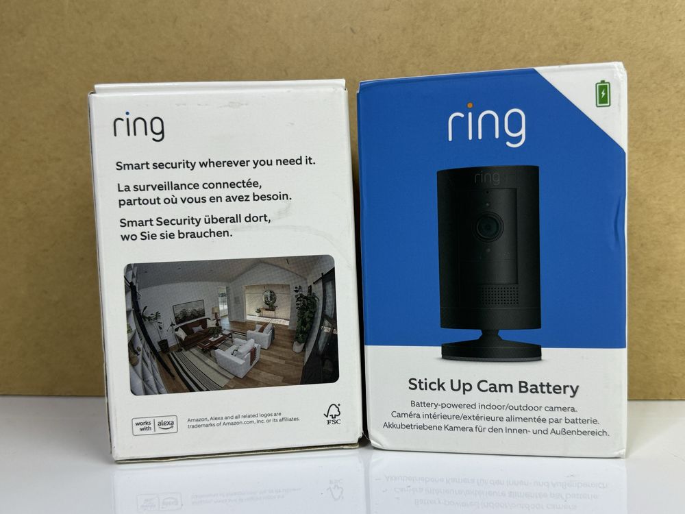 Нова Розумна камера відеоспостереження Ring Stick Up Cam Battery