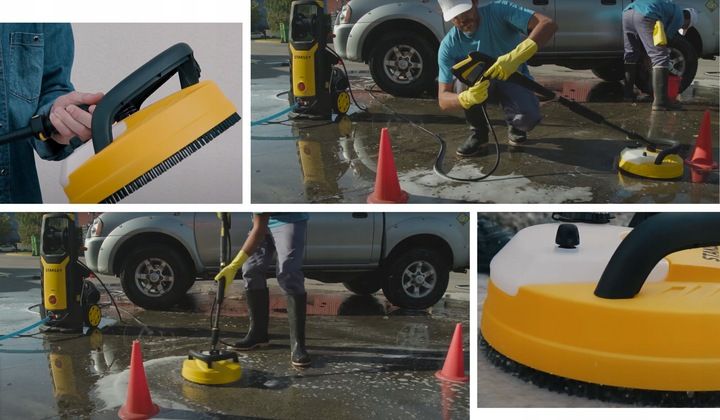 Myjka Ciśnieniowa 260bar Mosiężna Pompa Patio Pianownica Stanley 3000w