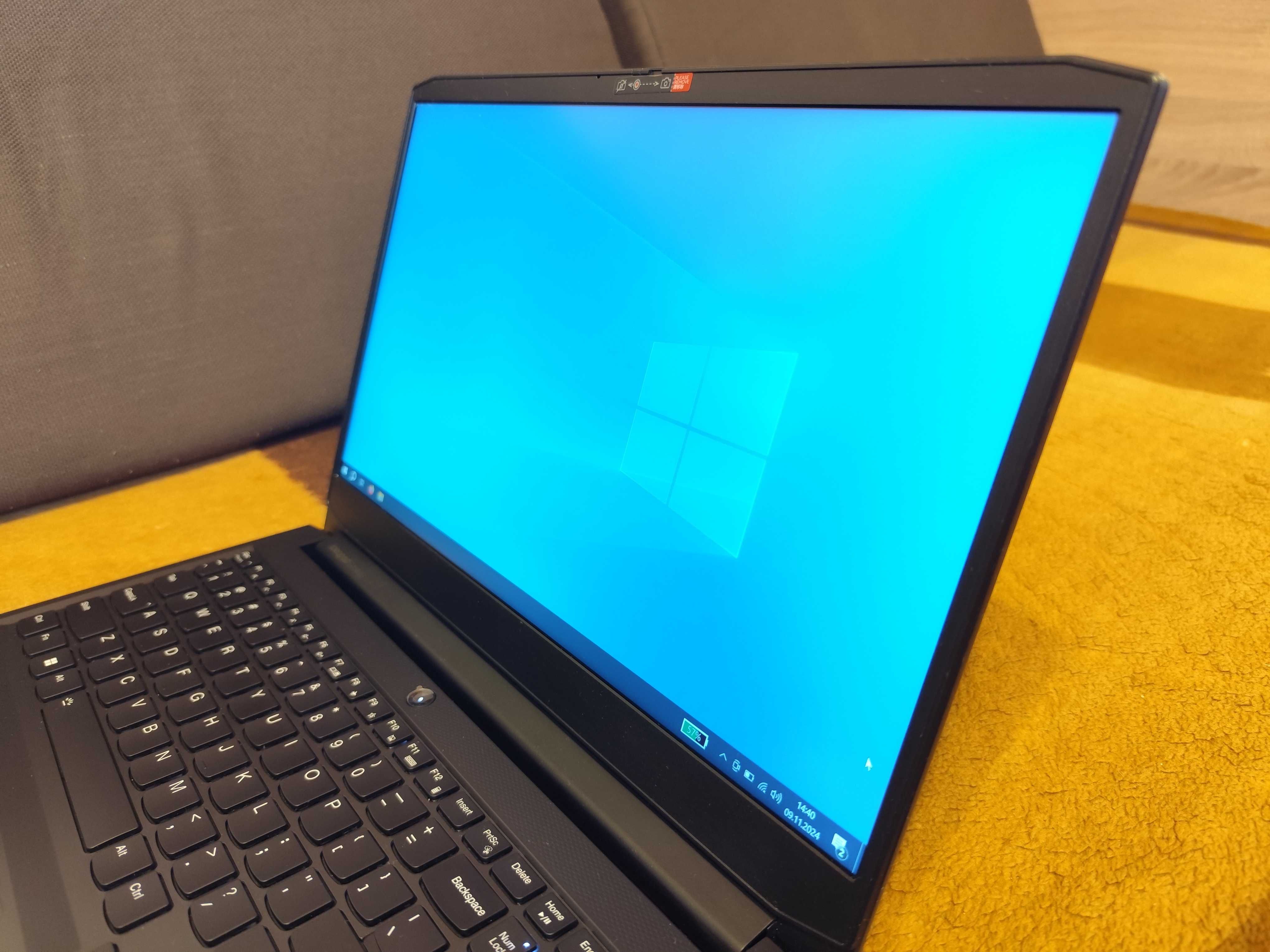 Laptop Lenovo IdeaPad Gaming-5600H/16GB/512 GB/GTX1650/120Hz, Polecam!