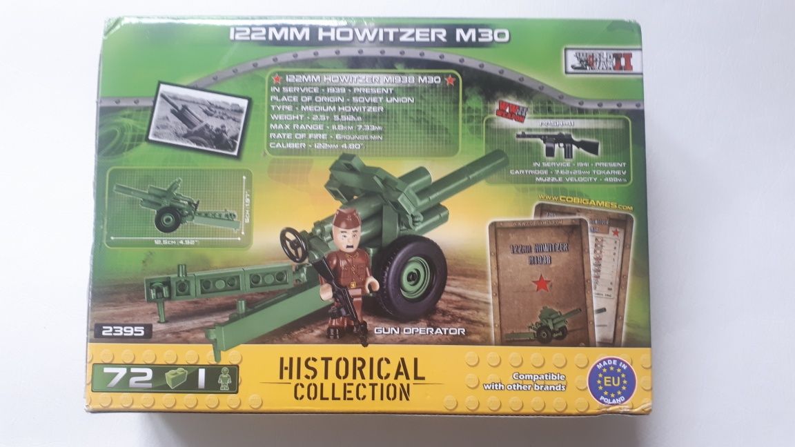 Klocki cobi armata Howitzer M30 cobi112