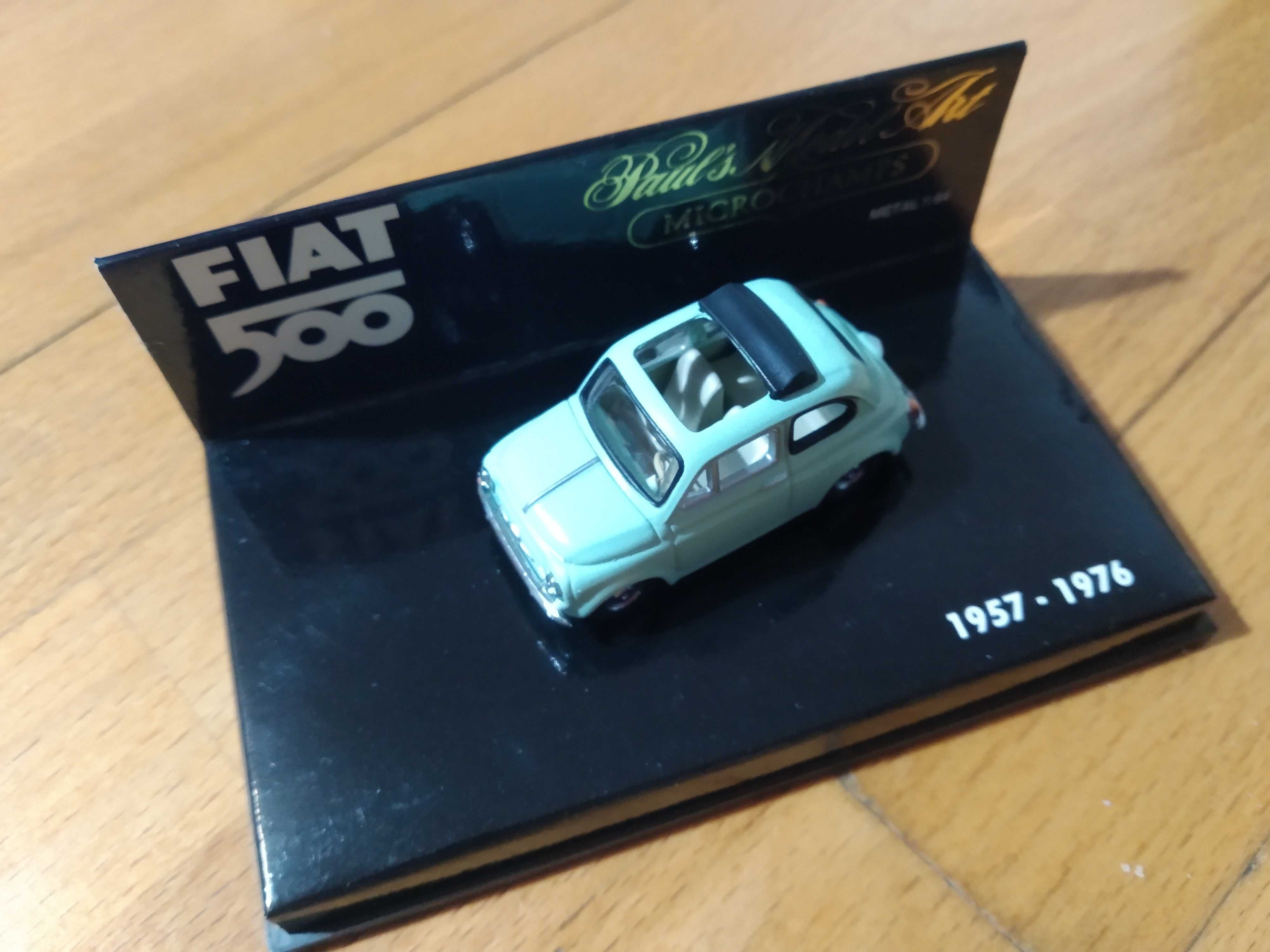 Miniatura Fiat 500 Microchamps 1:64