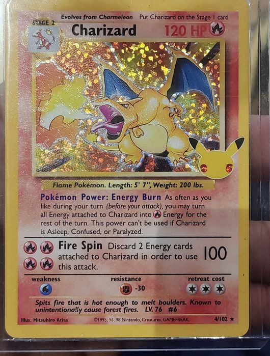 Pokémon Charizard celebrations