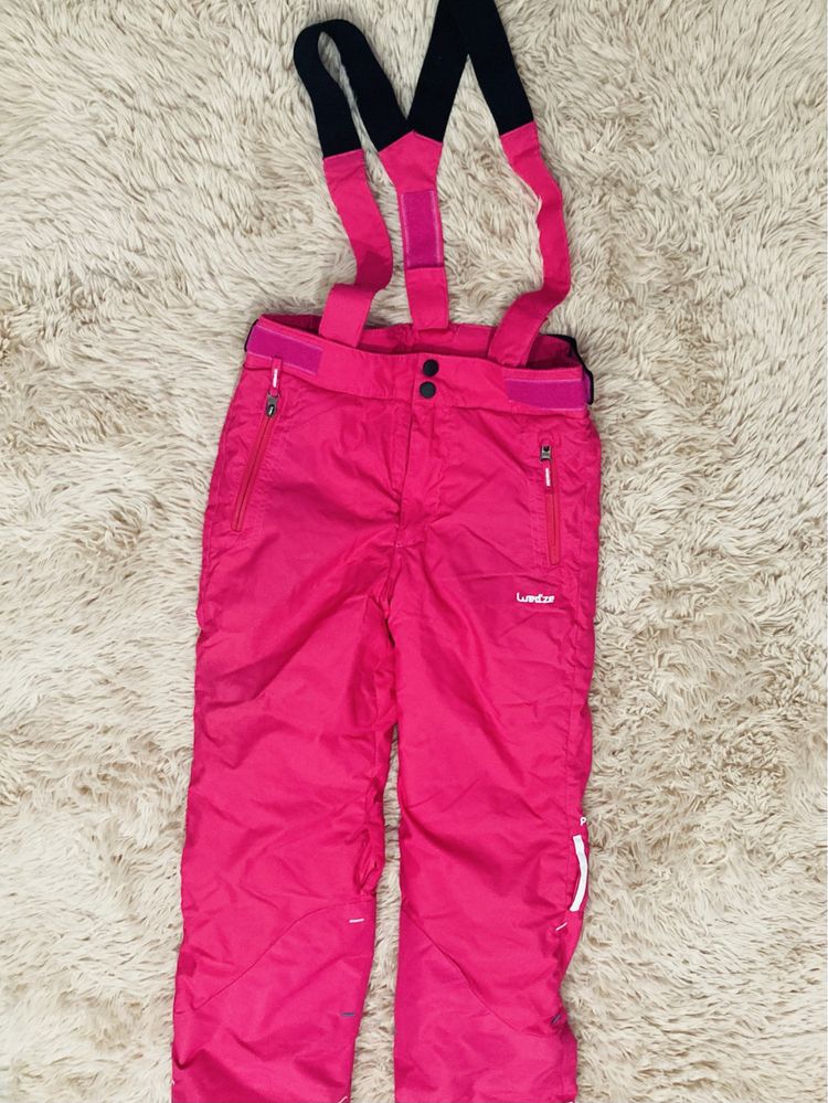 Spodnie narciarskie  dziewczęce  140