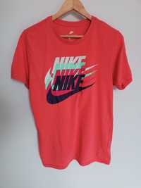 Męski t-shirt/koszulka Nike - koralowy, rozmiar M