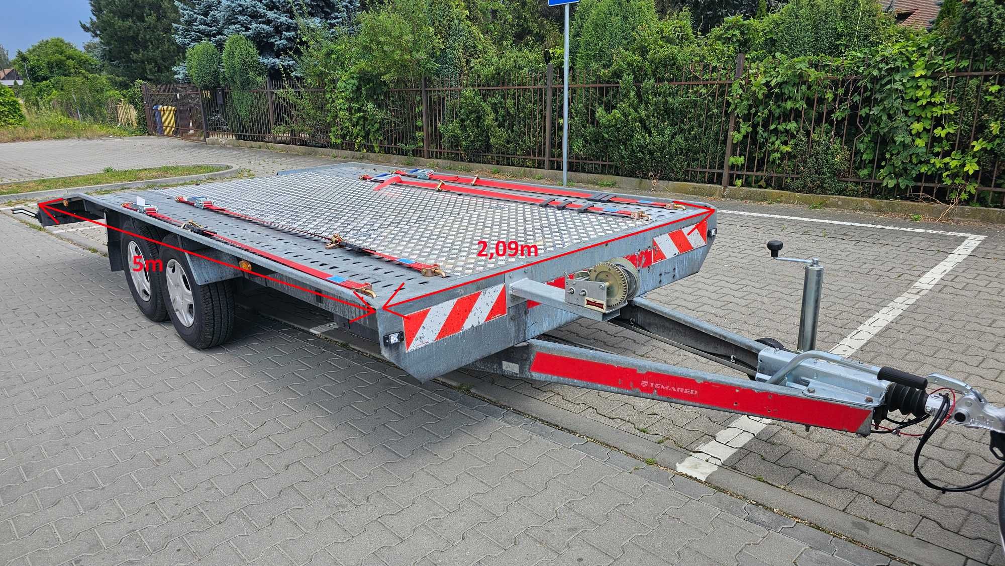 Wynajmę Przyczepę Lawetę 8M