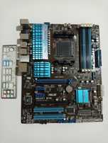 Материнская плата Asus M5A97 Evo рабочая,хорошее состояние,заглушка
