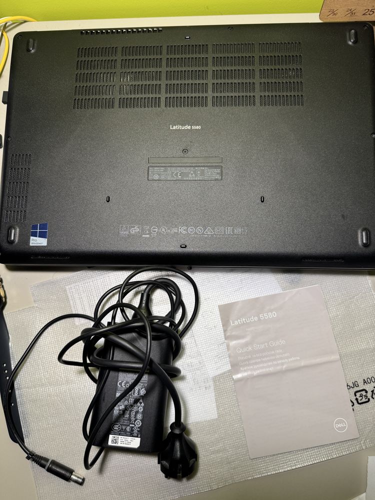 Laptop Dell Latitude 5580 15.6" FHD i5 7300HQ 16GB 512GB SSD USB typ C