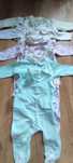 Zestaw body i koszulek roz 62