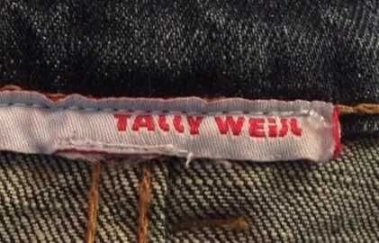 TELLY Weijl Spódnica Jeans Mini Granat 38_SUPER