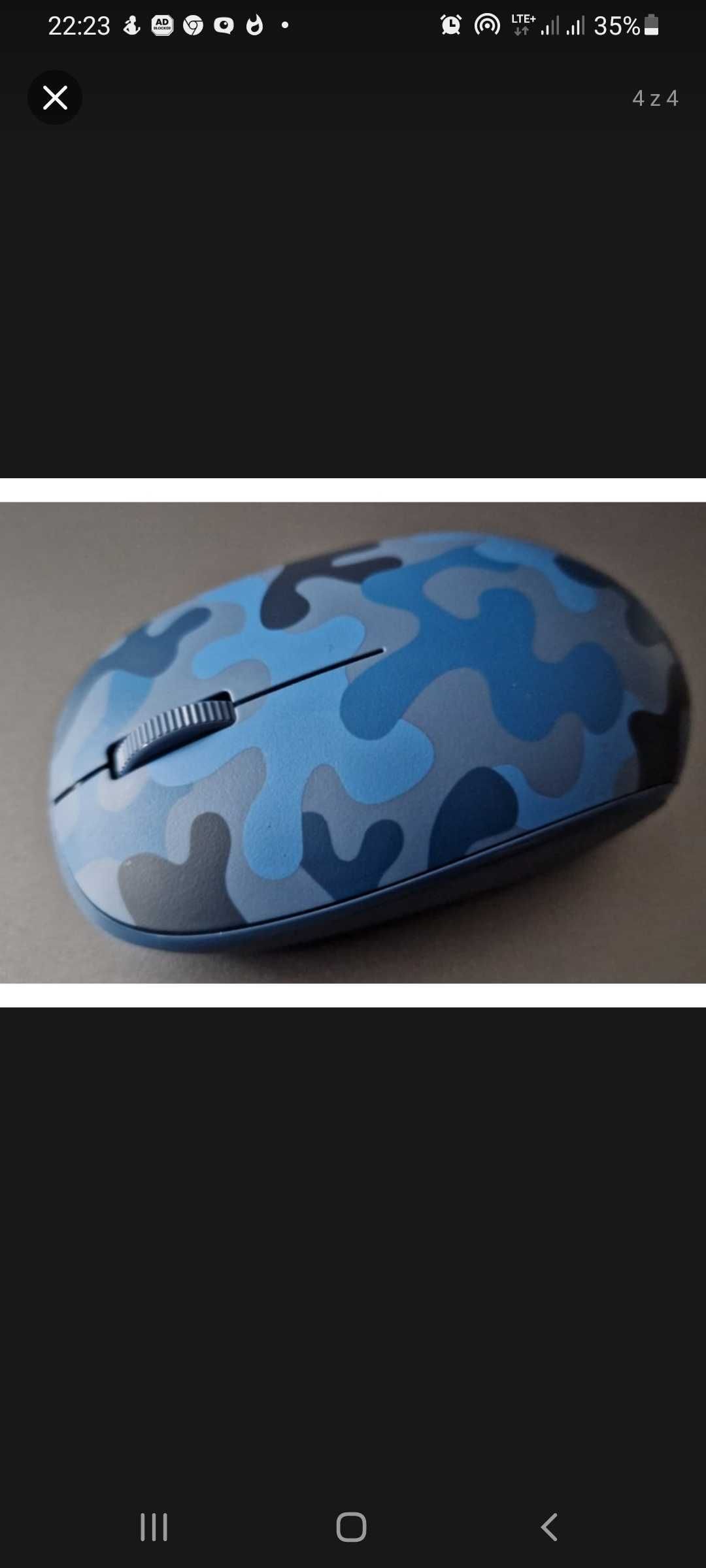 Mysz bezprzewodowa Microsoft Bluetooth Mouse Camo Blue