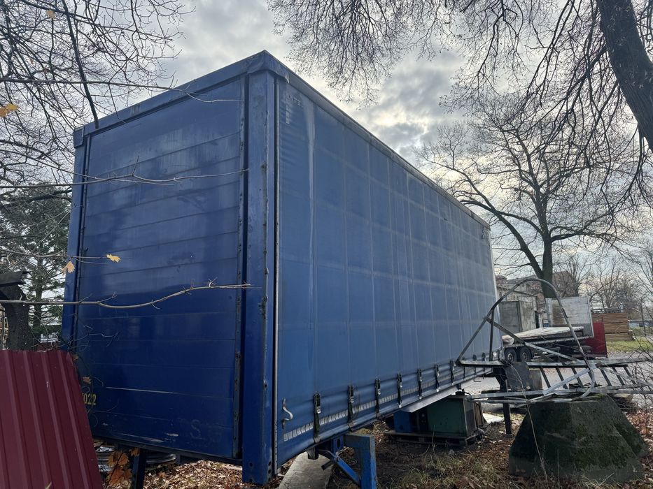 Kontener zabudowa firanka bdf ocynkowany