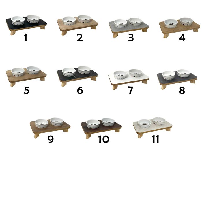 Керамічна миска Trixie для собак та котів з підставкою