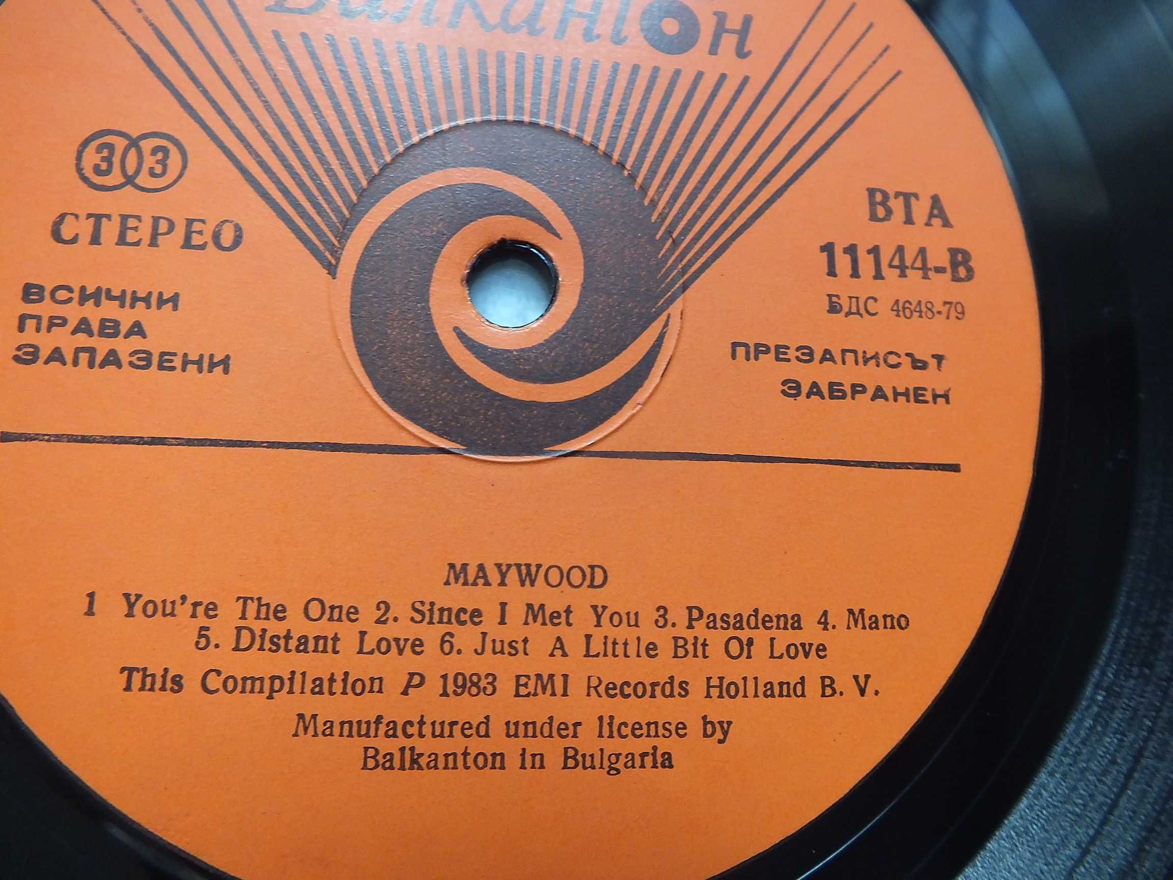 płyta winylowa LP, MAYWOOD - Maywood 1983r., winyl