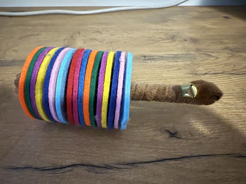 Zabawka grzechotka dla kota