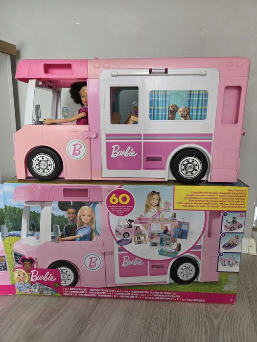 Kamper Barbie 3w1