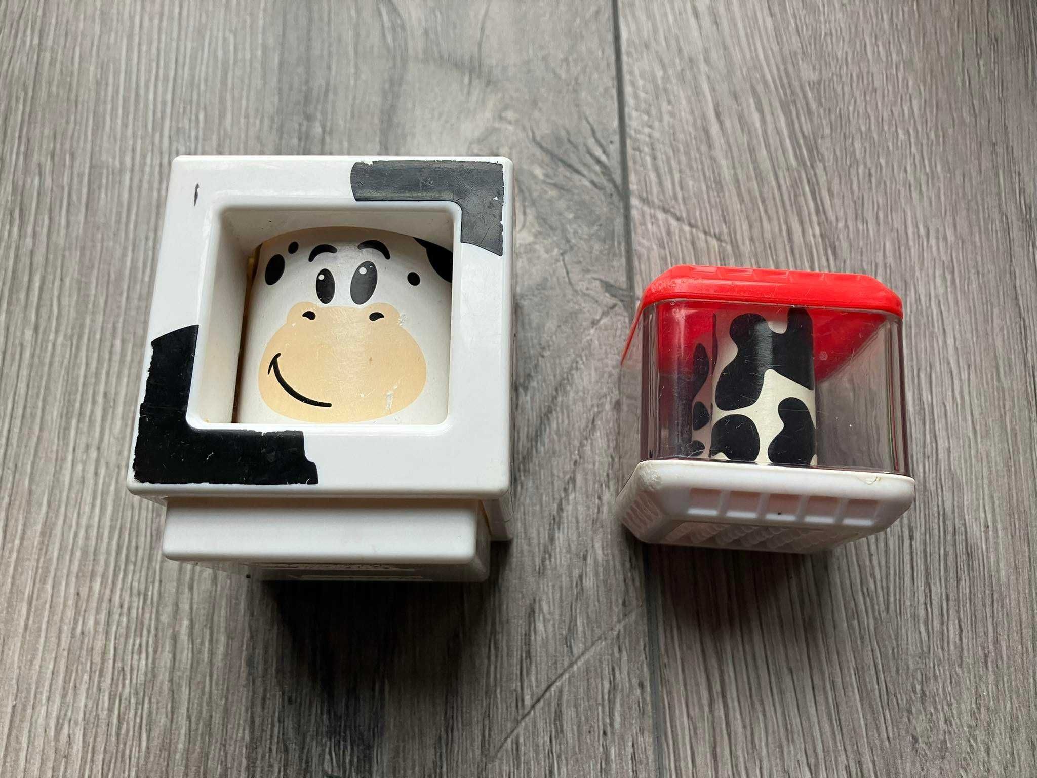 Fisher Price / Playskoool klocki zabawki edukacyjne sensoryczne.