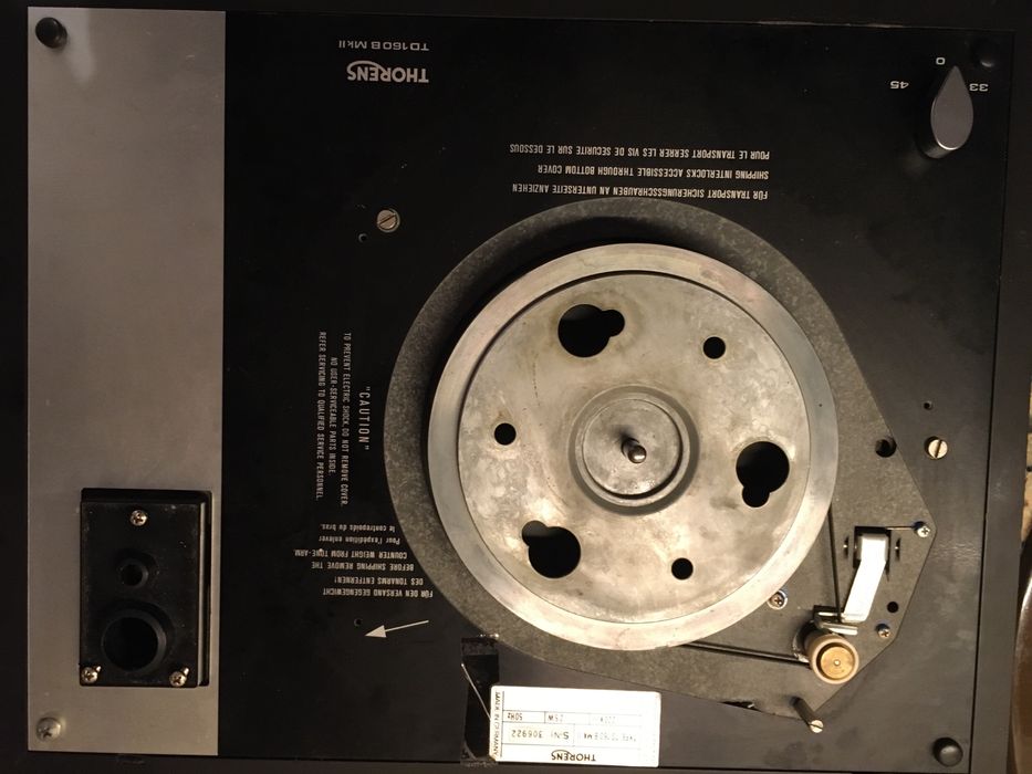 Thorens 160 B Mk2 gira-discos