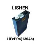 Акумулятор/елемент LISHEN (LiFePO4), 130Ah