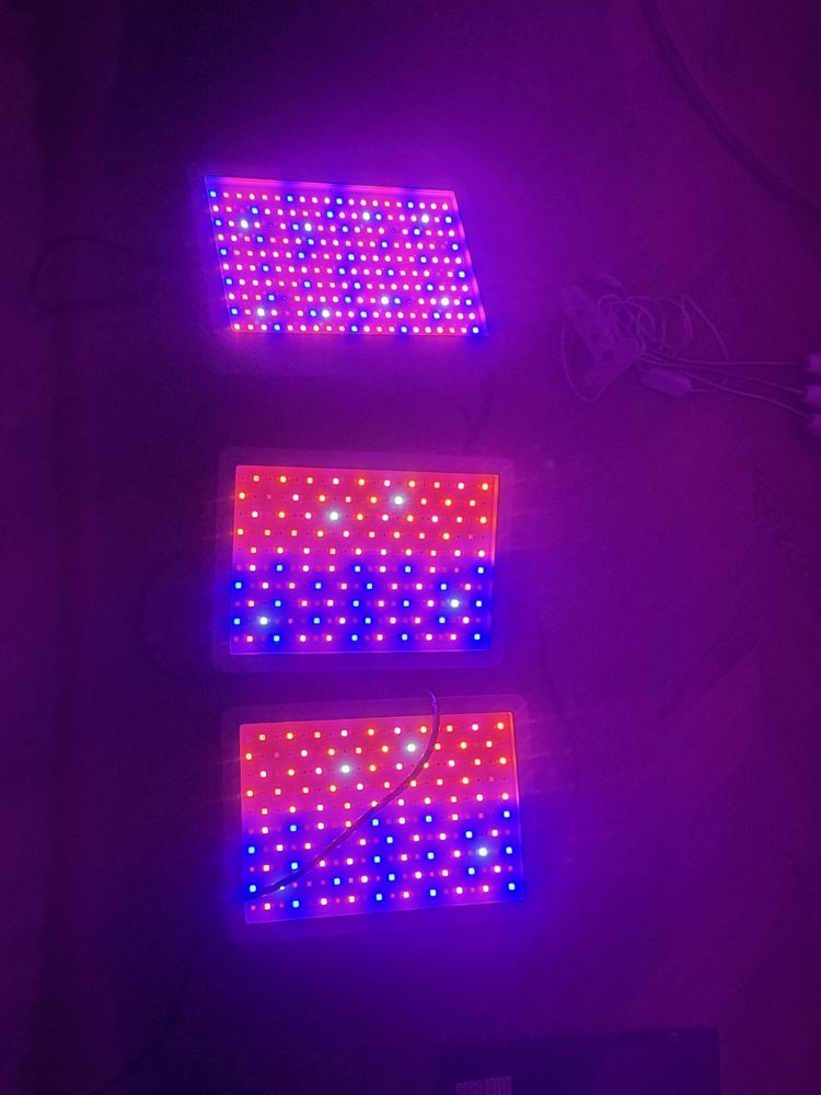 Zestaw 8 lamp Grow LED full spectrum