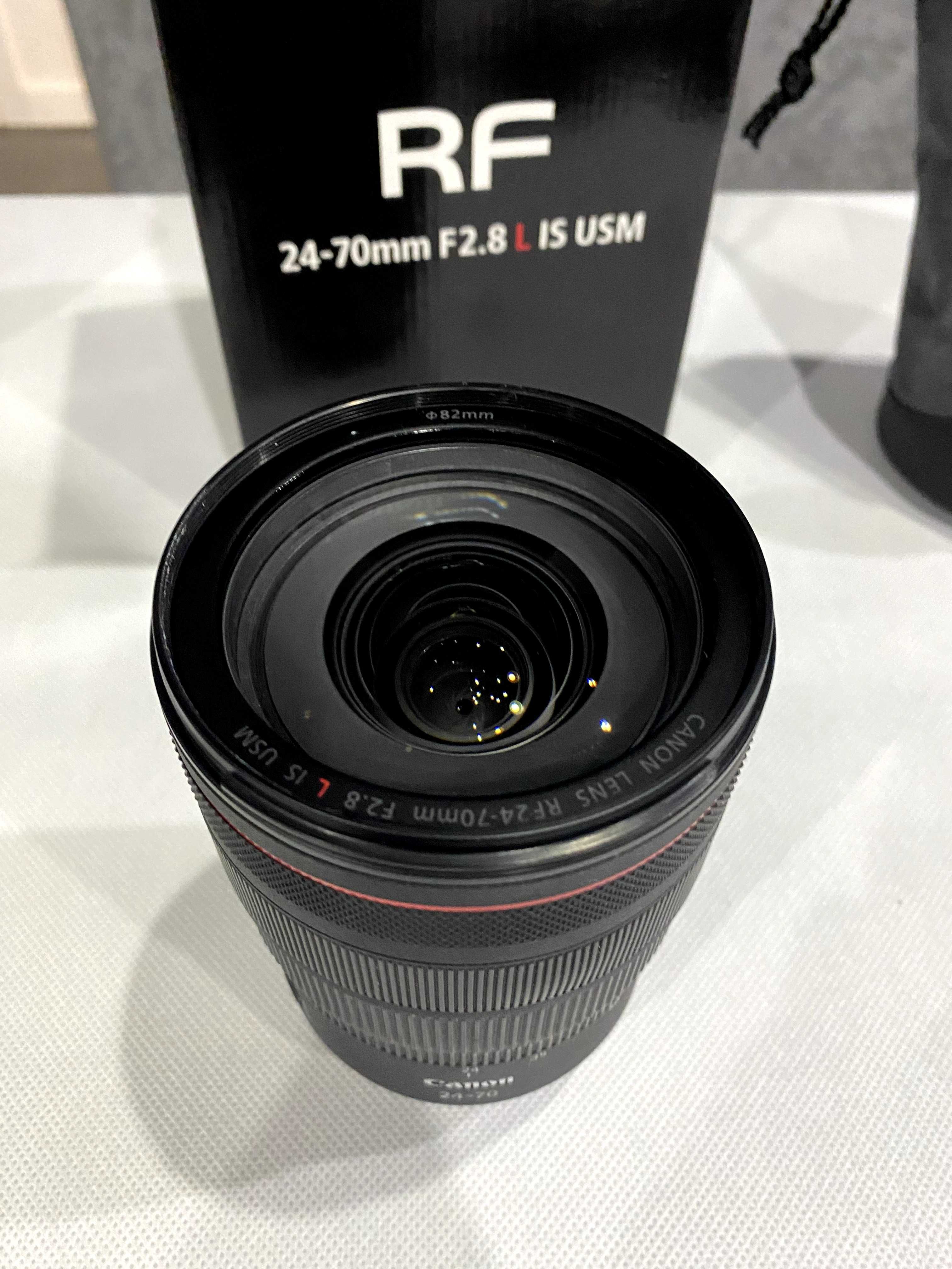 Canon Eos R + obiektyw Canon RF 24-70 mm f/2.8 L IS USM + AKCESORIA