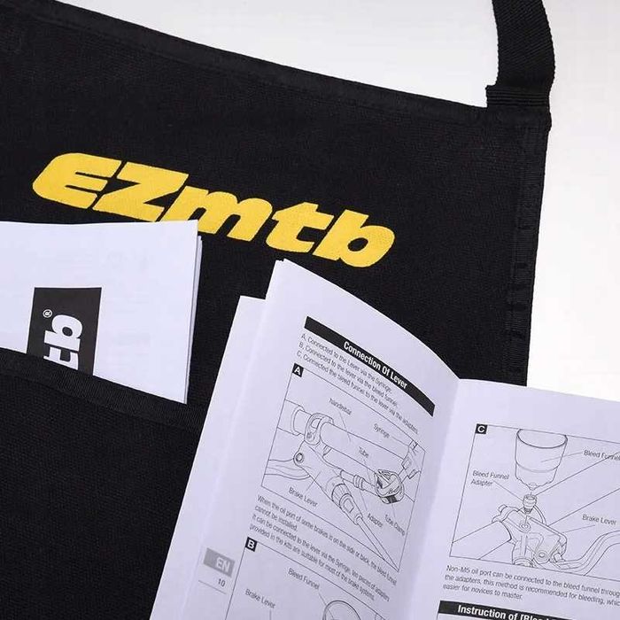 Zestaw do odpowietrzania hamulców ezmtb + olej do shimano sram magura