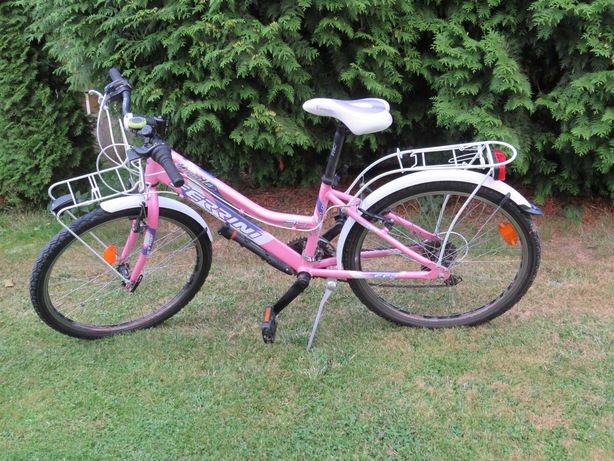 Rower 24" różowy dla dziewczynki